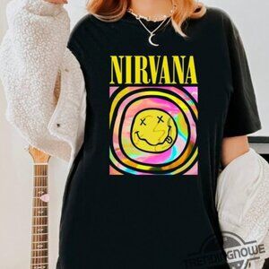 Nirvana Hanson Shirt Nirvana Smiley Face Shirt Nirvana Hanson Logo Shirt 26